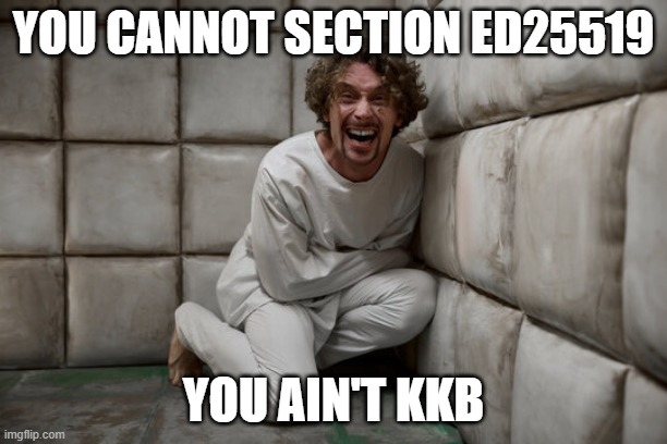 Padded cell — You cannot section Ed25519